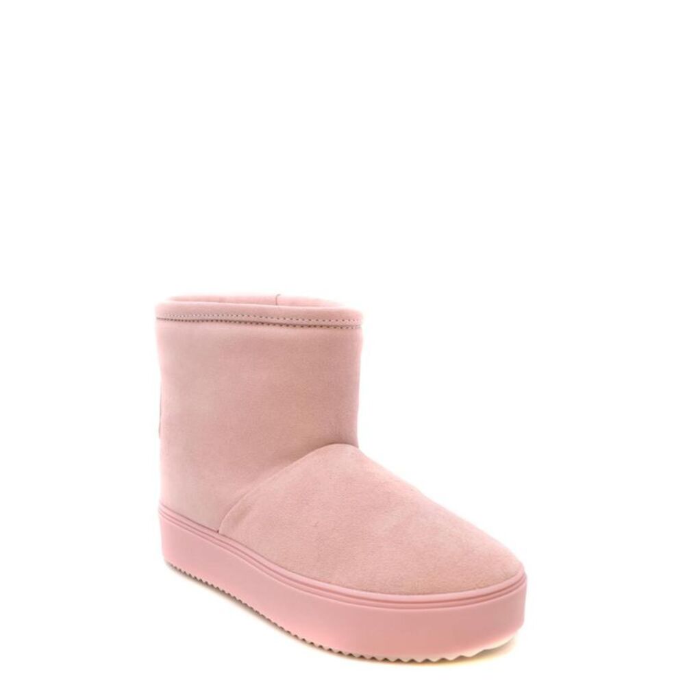 Chiara Ferragni Ankle Boots Suede Platform Sole Women pink